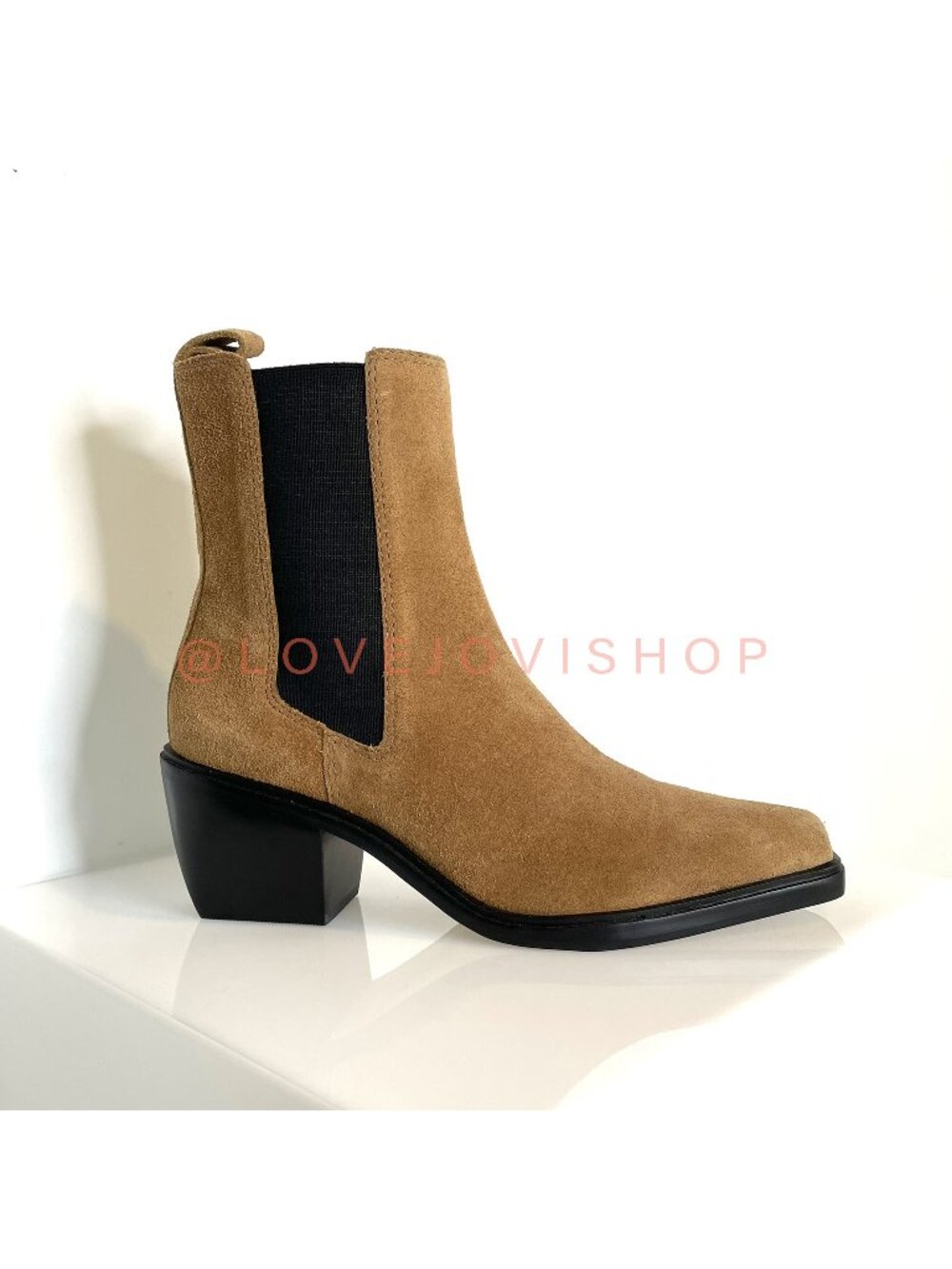 Western Luxe | Matisse Suede Chelsea Boot | Elevated Cowgirl | Tan Camel Suede